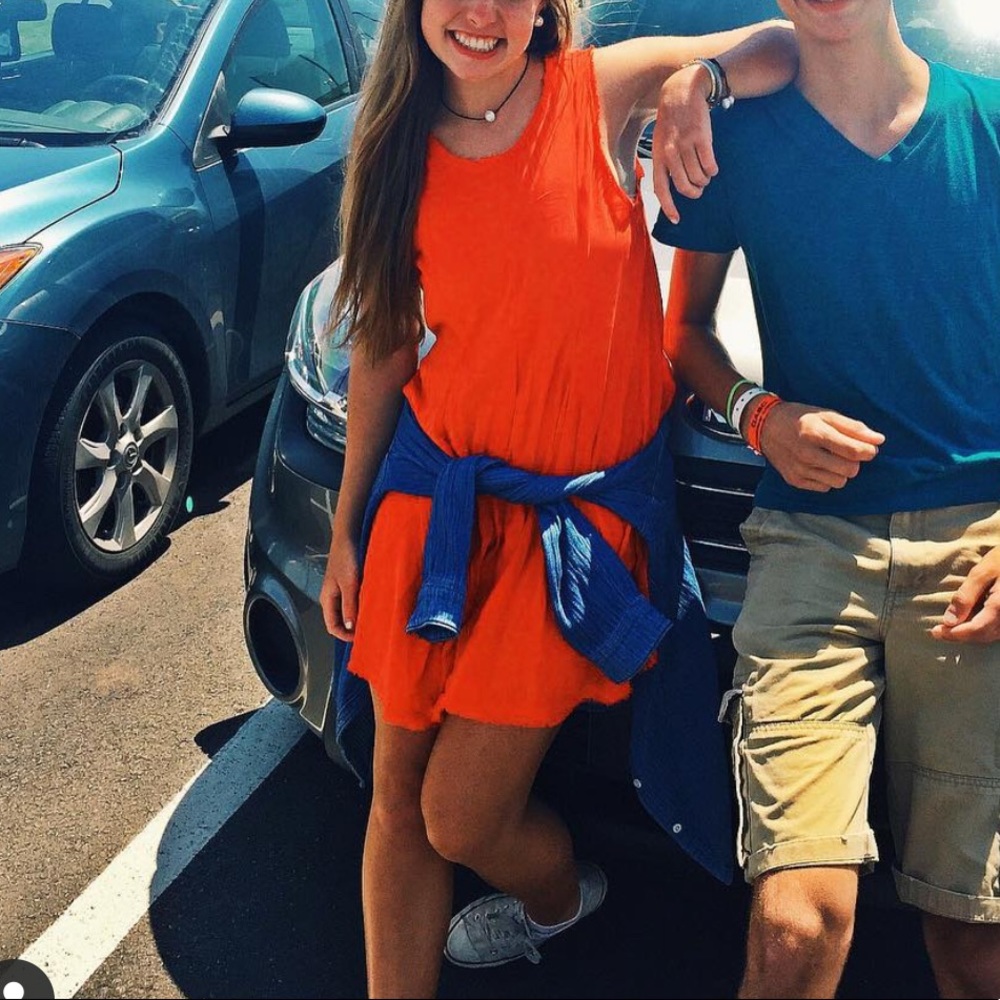 Orange Dress